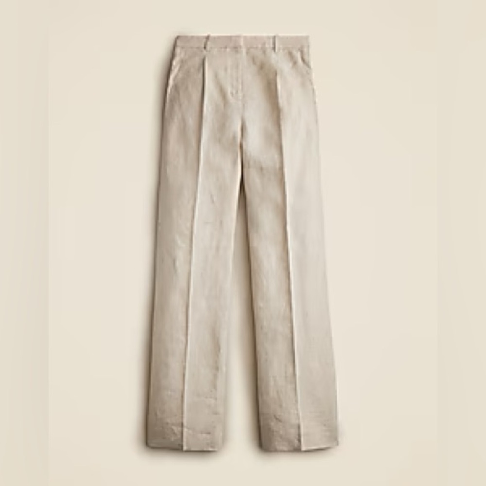 J. Crew Wide-leg Essential pant in linen 20